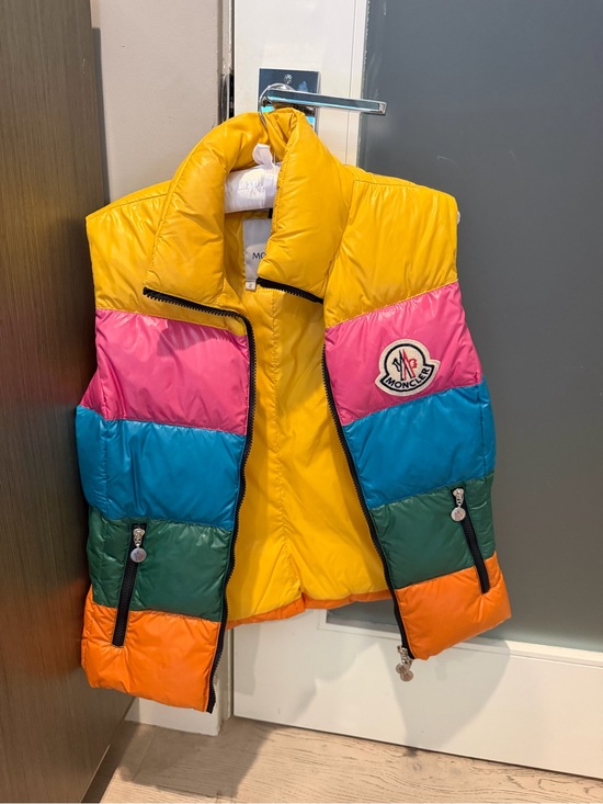Moncler Jackets & Blazers - Vintage Moncler multi-color Vest